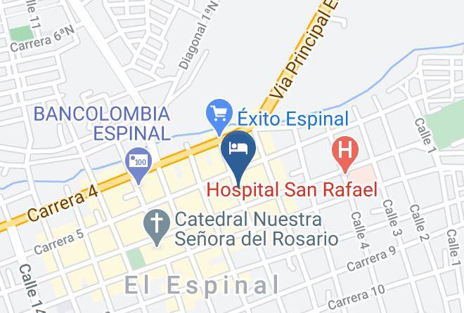 Espinal - Hotel La Gran Casona Maps