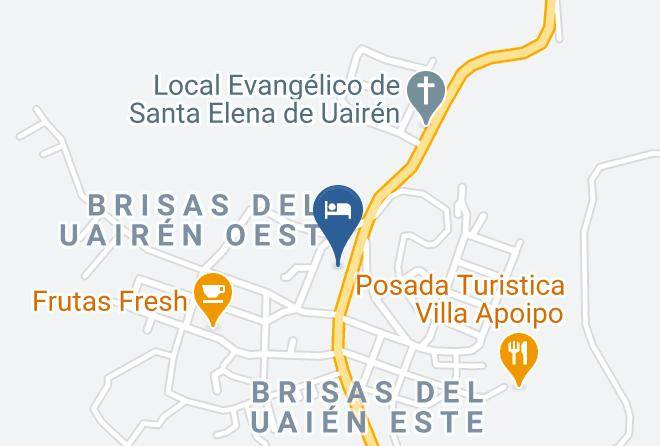 Santa Elena De Uairen - Hotel La Gran Sabana Maps
