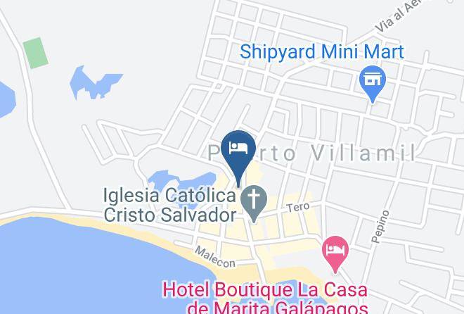 Isabela - Hotel La Gran Tortuga Maps