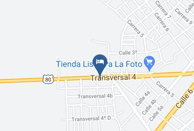 La Paz - Hotel La Gran Victoria Maps