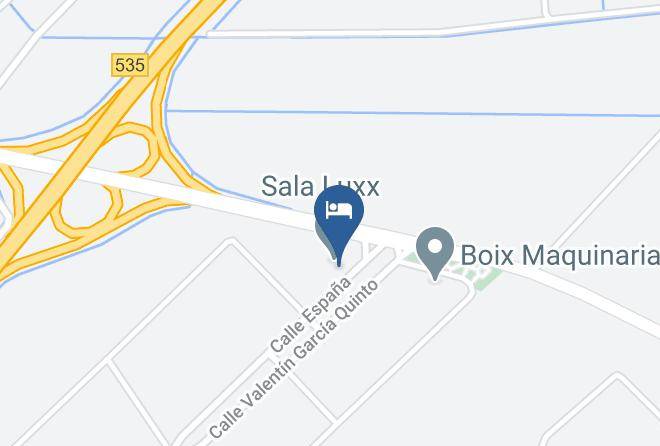 Hotel La Granadina Map