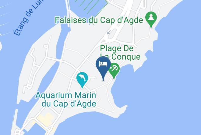 Herault - Hotel La Grande Conque Cap D'agde Maps