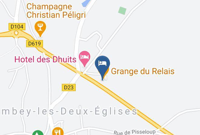 Haute Marne - Hotel La Grange Du Relais Maps