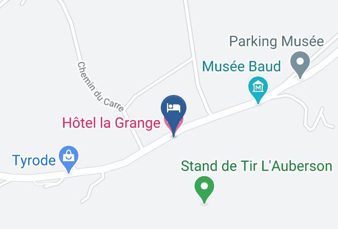 Jura Nord Vaudois District - Hotel La Grange Maps