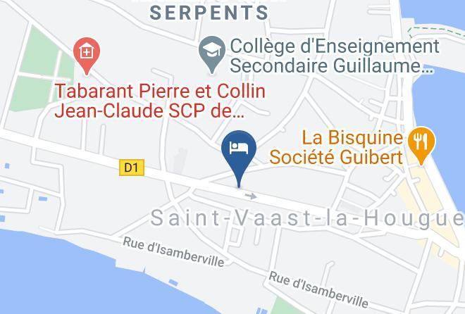 Manche - Hotel La Granitiere Maps