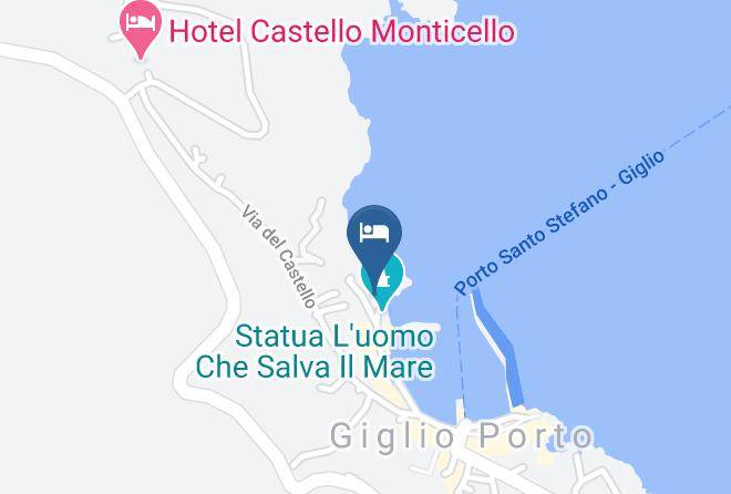Grosseto - Hotel La Guardia Maps