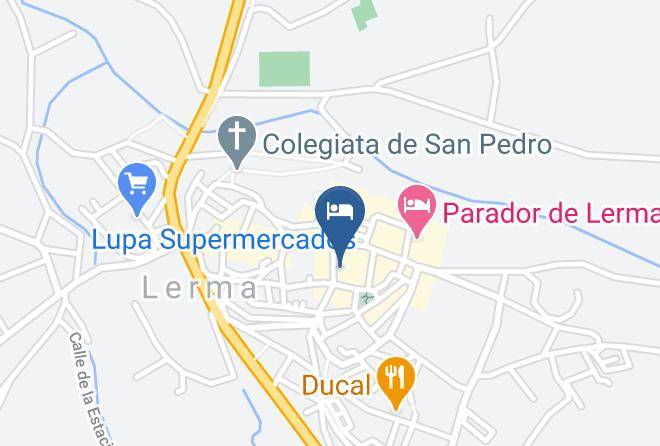 Hotel La Hacienda De Mi Senor Map