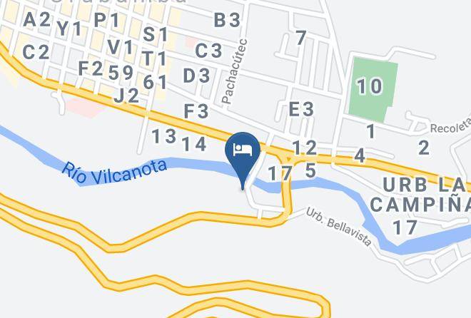 Urubamba - Hotel La Hacienda Urubamba Maps