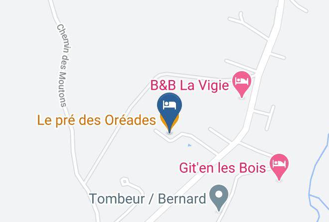 Hotel La Heid Des Pairs Map