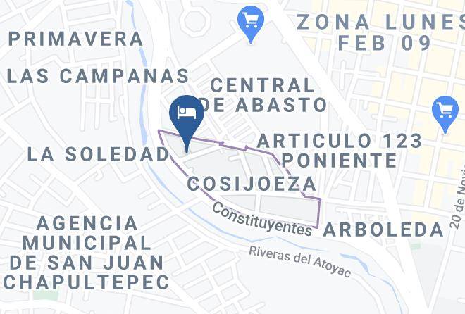 Oaxaca De Juarez - Hotel La Herradura Maps