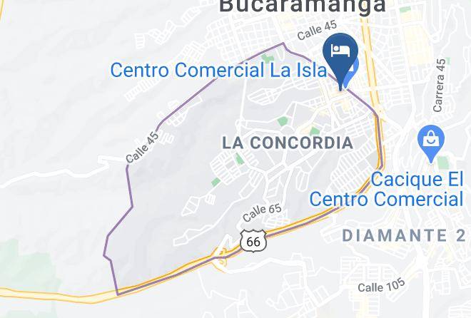 Bucaramanga - Hotel La Hormiga Maps