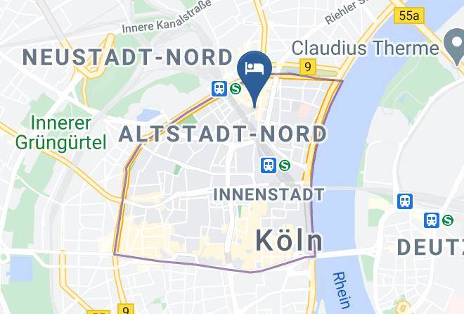 Cologne - Hotel La Isla Maps