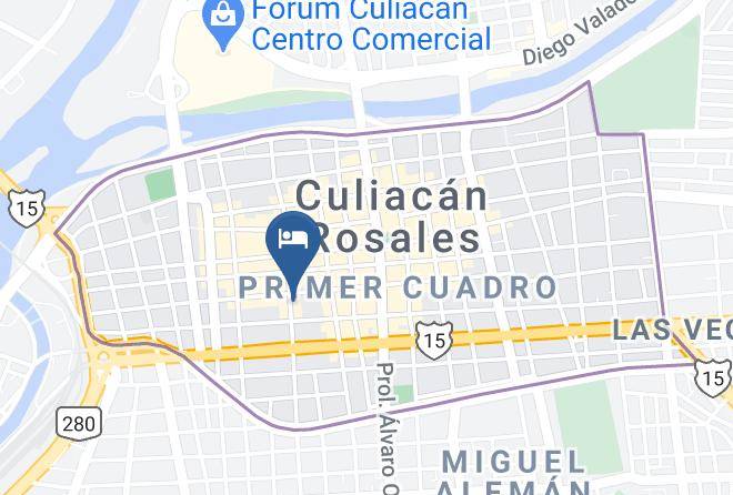 Culiacan - Hotel La Jolla Maps
