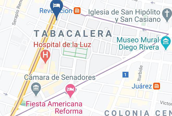 Cuauhtemoc - Hotel La Joya Maps