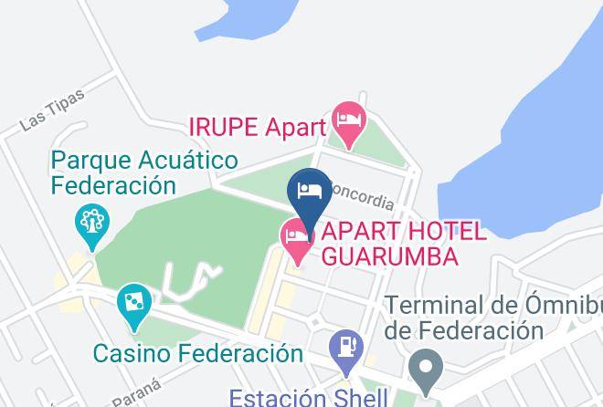 Federacion - Hotel La Joya De Federacion Maps