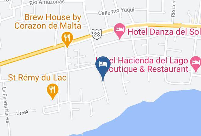 Chapala - Hotel La Joya Del Lago Maps