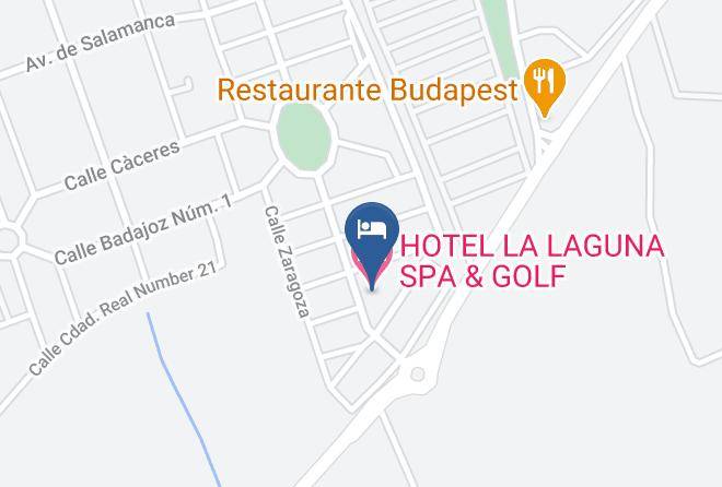 Hotel La Laguna Spa & Golf Map