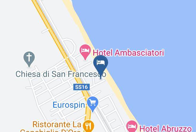 Teramo - Hotel La Lancetta Maps