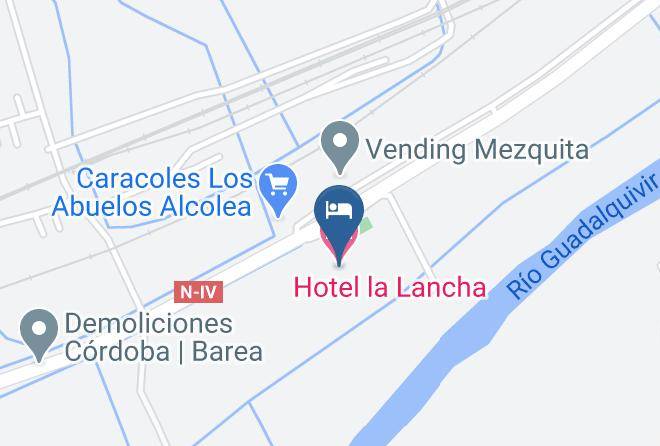 Cordoba - Hotel La Lancha Maps