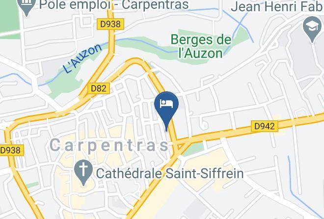 Vaucluse - Hotel La Lavande Maps