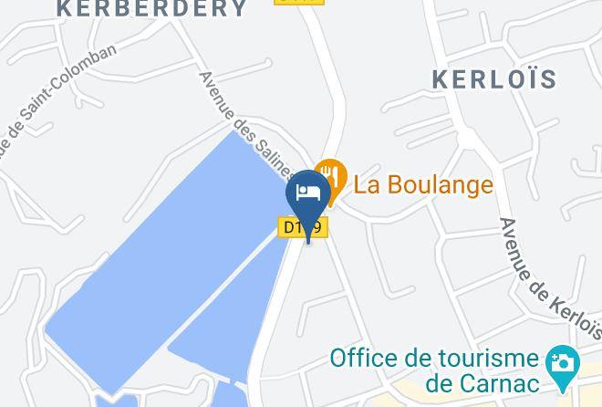Morbihan - Hotel La Licorne Maps