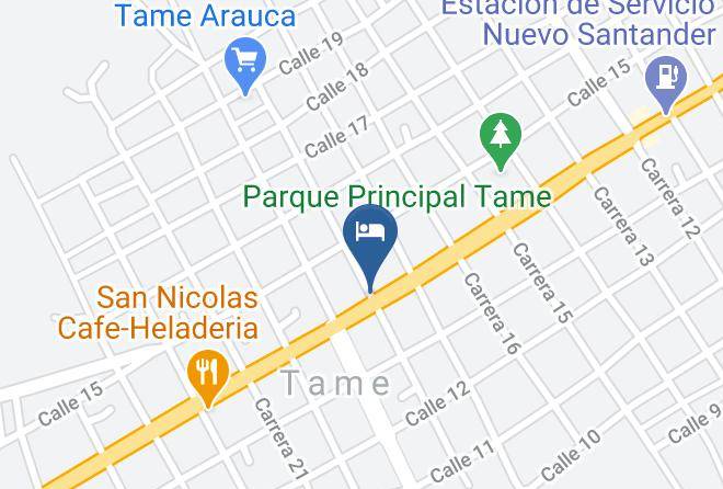 Tame - Hotel La Llanerita Maps