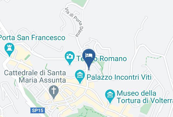 Pisa - Hotel La Locanda Maps