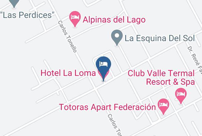 Federacion - Hotel La Loma Maps