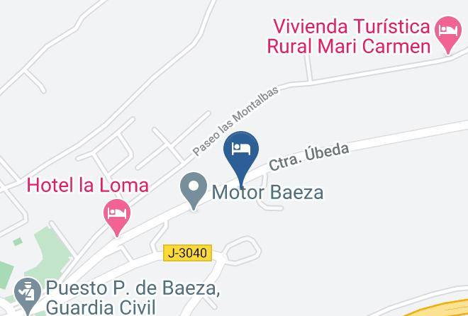 Jaen - Hotel La Loma Maps