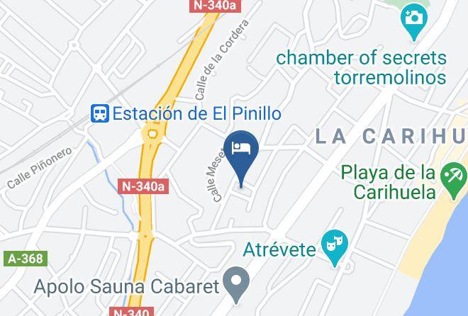 Malaga - Hotel La Luna Blanca Maps