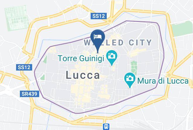 Lucca - Hotel La Luna Maps