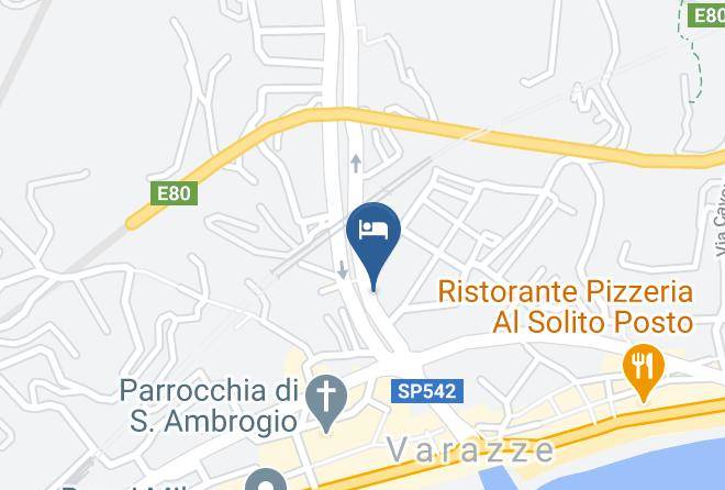 Savona - Hotel La Madunina Maps