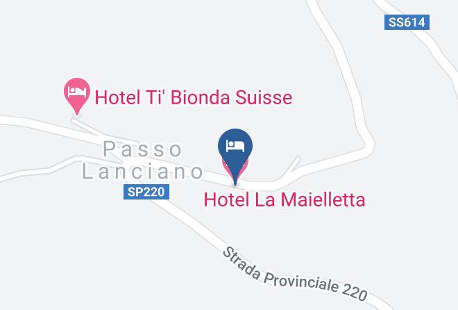 Chieti - Hotel La Maielletta Maps