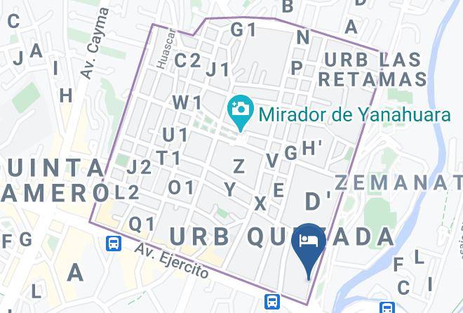 Arequipa - Hotel La Maison D'elise Maps
