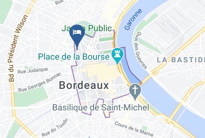 Gironde - Hotel La Maison Du Lierre Bordeaux Maps