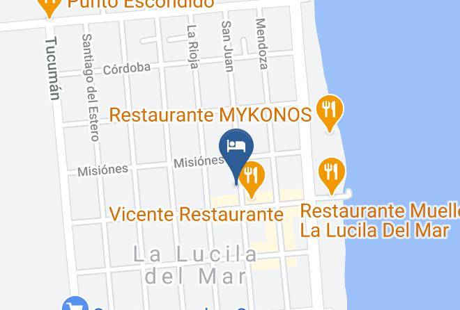 Mar Del Tuyu - Hotel La Maison Maps