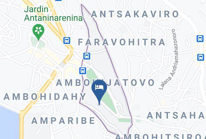 Antananarivo Renivohitra - Hotel La Maison Lovasoa Maps