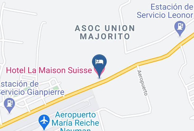 Nazca - Hotel La Maison Suisse Maps