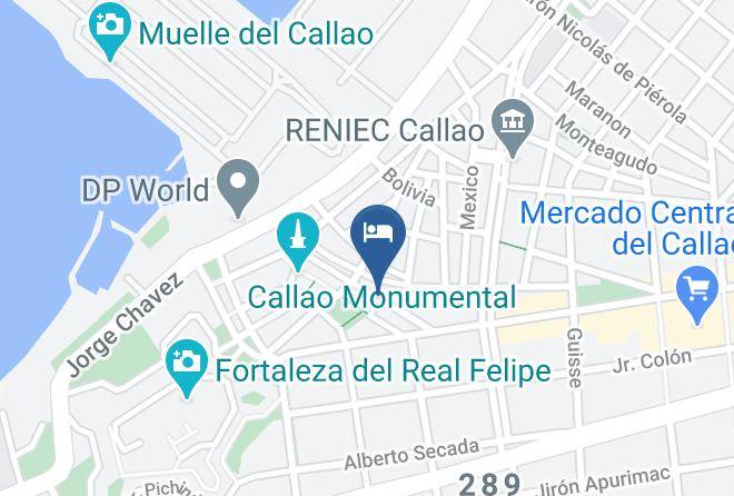 Callao - Hotel La Mansion Maps