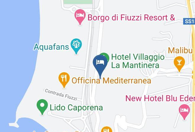 Cosenza - Hotel La Mantinera Maps