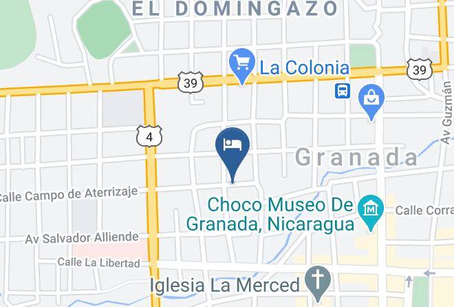 Granada - Hotel La Mar Dulce Maps