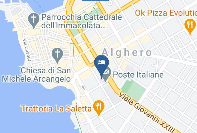 Sassari - Hotel La Margherita Maps