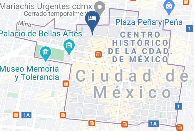 Cuauhtemoc - Hotel La Marina Sa De Cv Maps