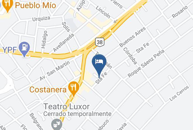 Santa Maria Department - Hotel La Marina Maps