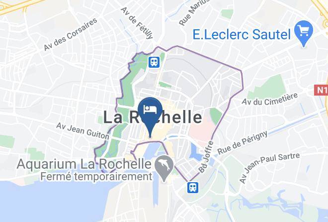 Hotel La Marine Map