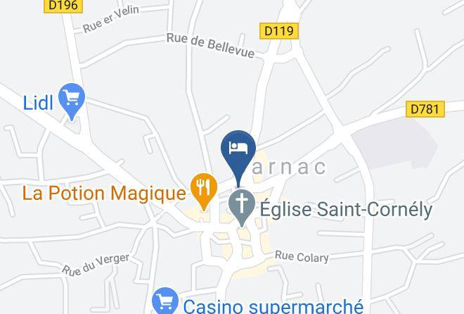 Morbihan - Hotel La Marine Maps