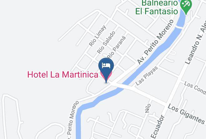 Santa Maria Department - Hotel La Martinica Maps