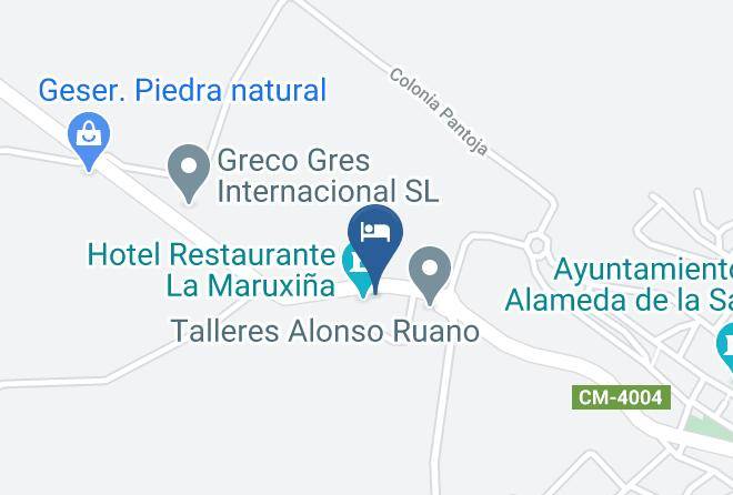 Toledo - Hotel La Maruxina Maps