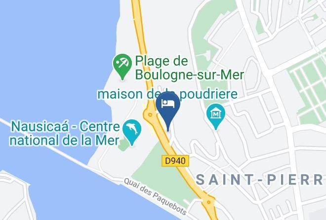 Pas De Calais - Hotel La Matelote Maps