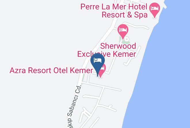 Antalya - La Mer Art Hotel Maps